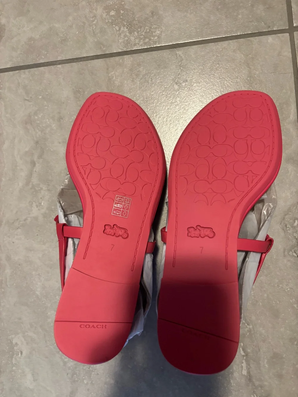 Coach Vibrant Resortwear Jaci Sandals  7